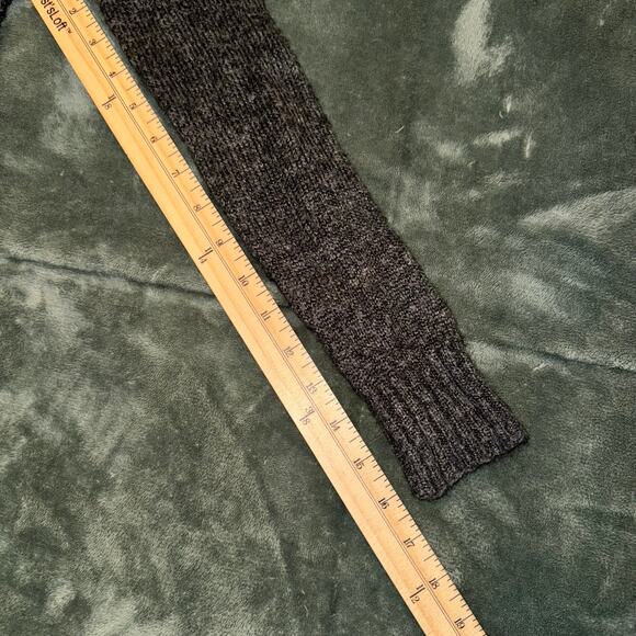 VTG Y2K Planet Gold Baby Doll Sweater Gray Girl's Size Large/14 Bella Swan Core - Picture 5 of 6